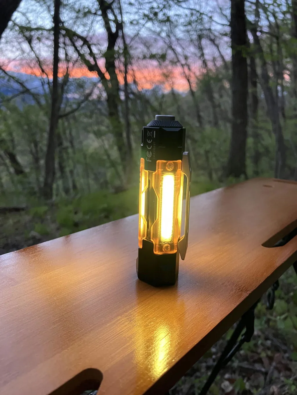 Wuben E8 EDC Zaklamp Zwart 1300 Lumen