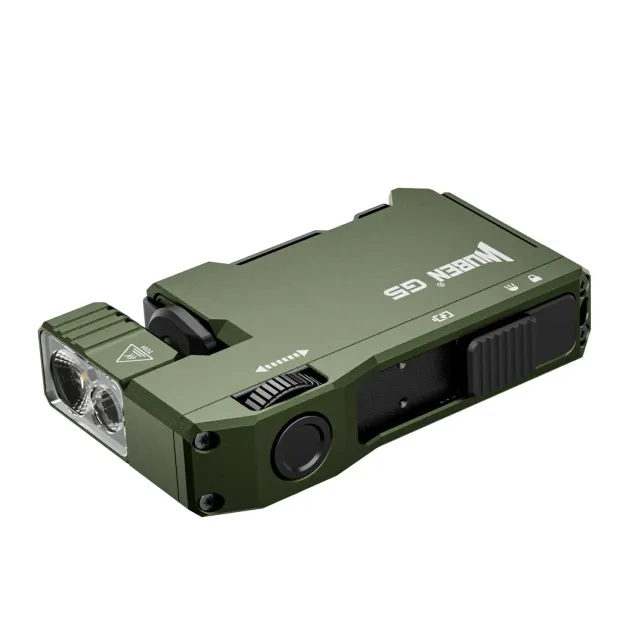 Wuben G5 sleutelhanger zaklamp 400 lumen groen