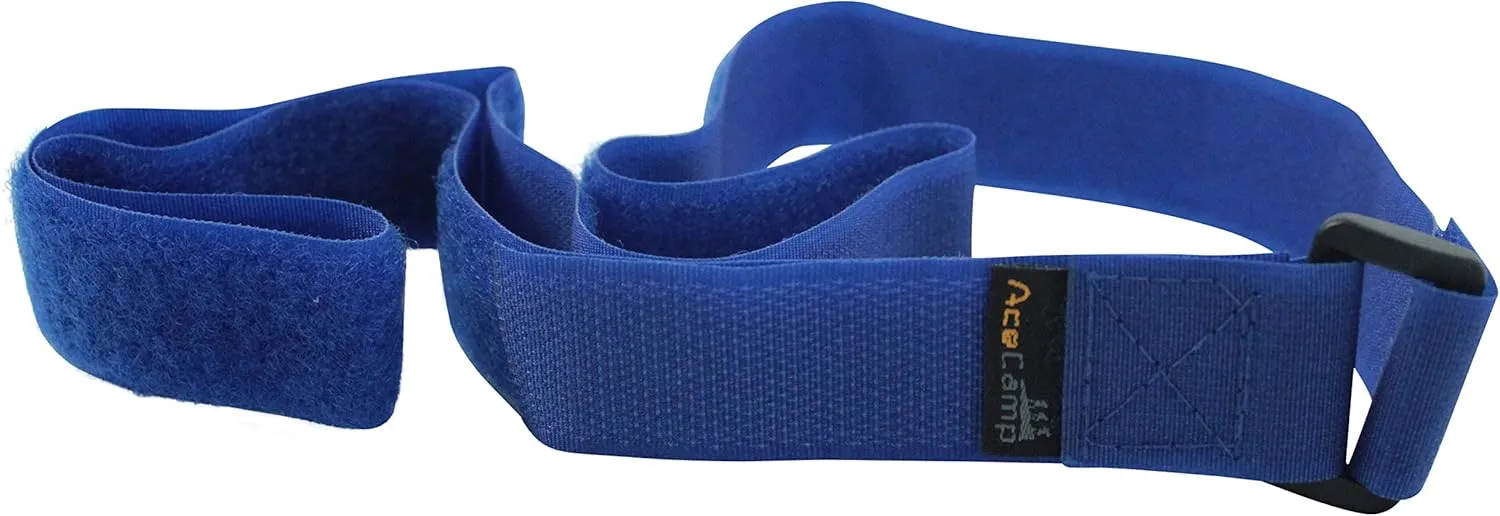 AceCamp Klittenband Spanbanden Nylon Blauw 3-pack 60 cm
