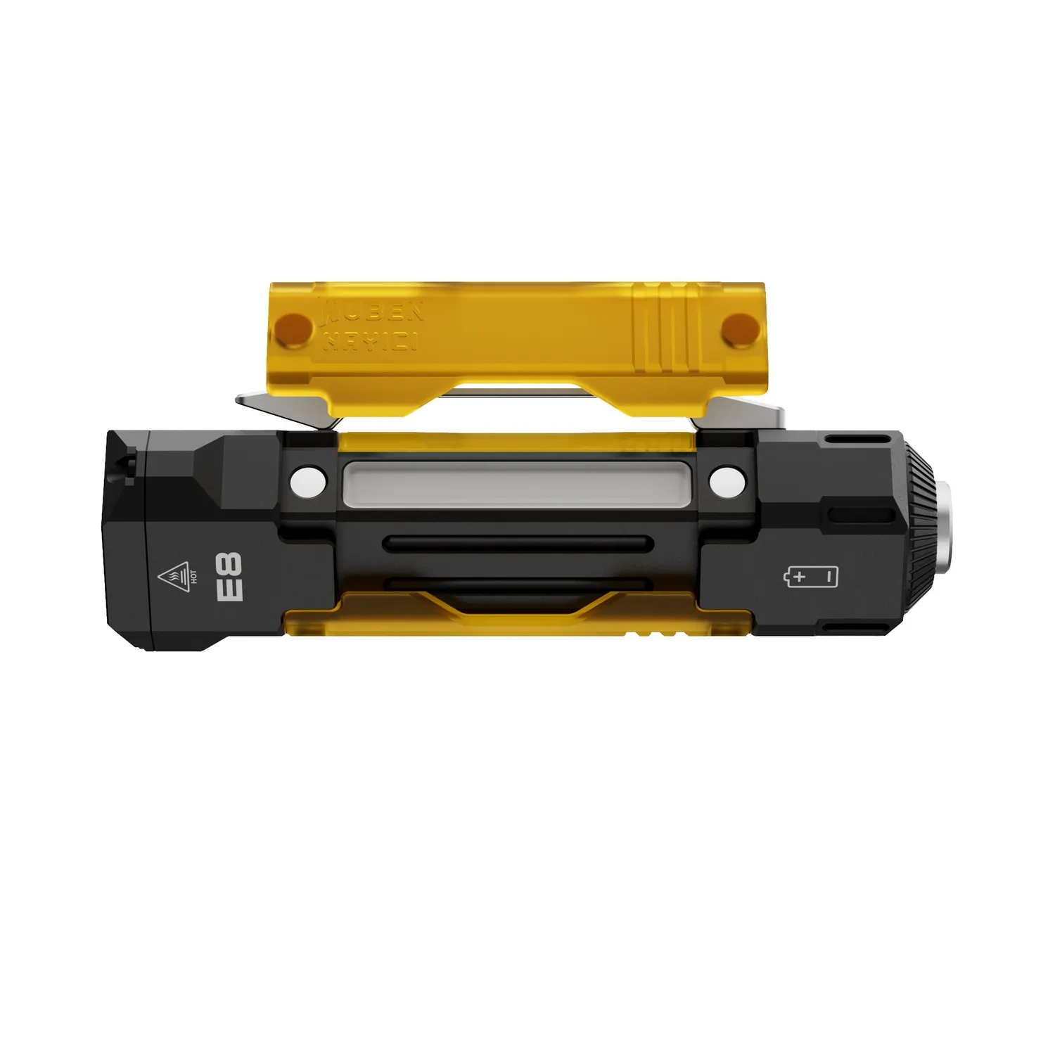Wuben E8 EDC Zaklamp Zwart 1300 Lumen