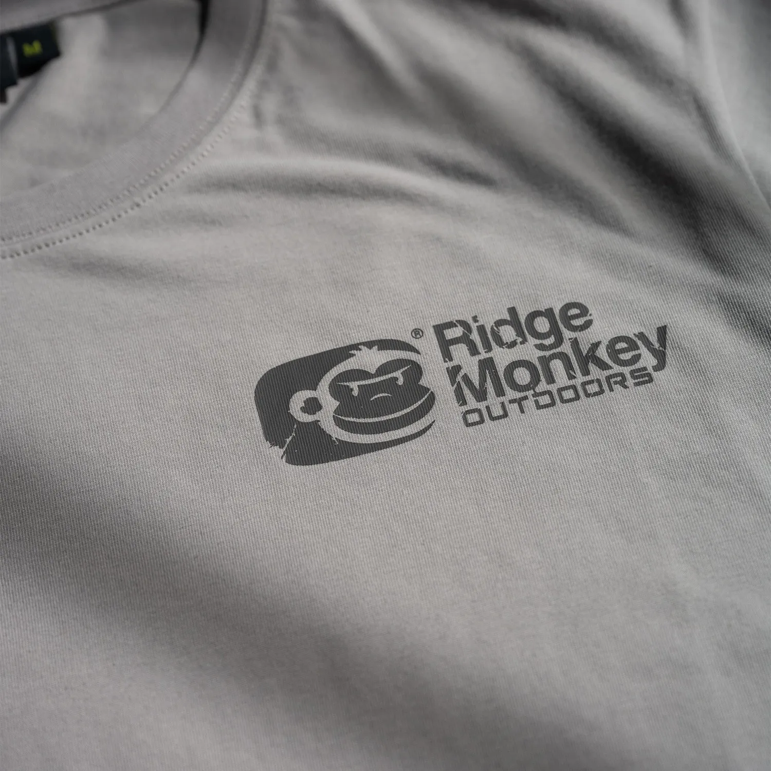 Ridgemonkey Dispersion Lounge t-shirt heren leisteen katoen
