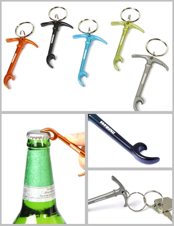 Munkees IJspickel Sleutelhanger Flesopener Aluminium