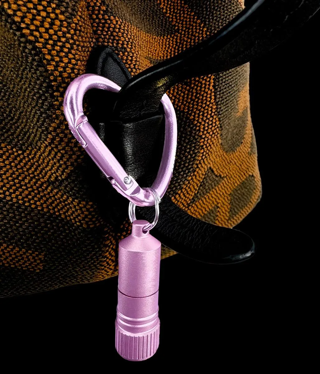 Munkees Hart Karabijn Mini Lampje Roze LED