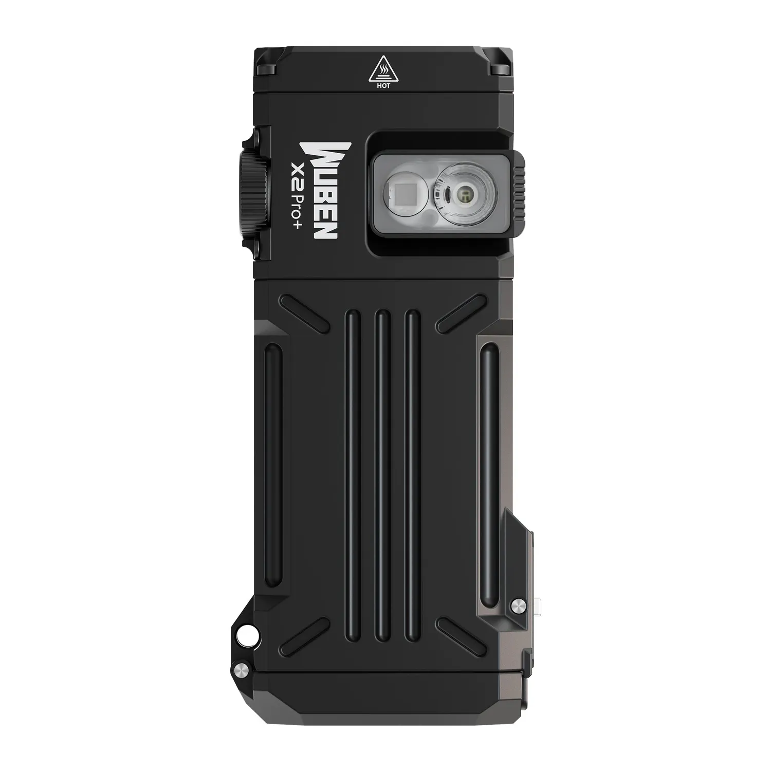Wuben X2 Pro+ zaklamp zwart rood-wit 1500 lumen