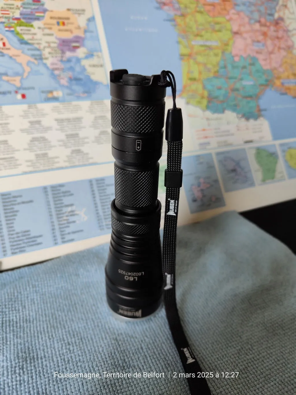 Wuben L60 Zoom Zaklamp 1200 Lumen 320m