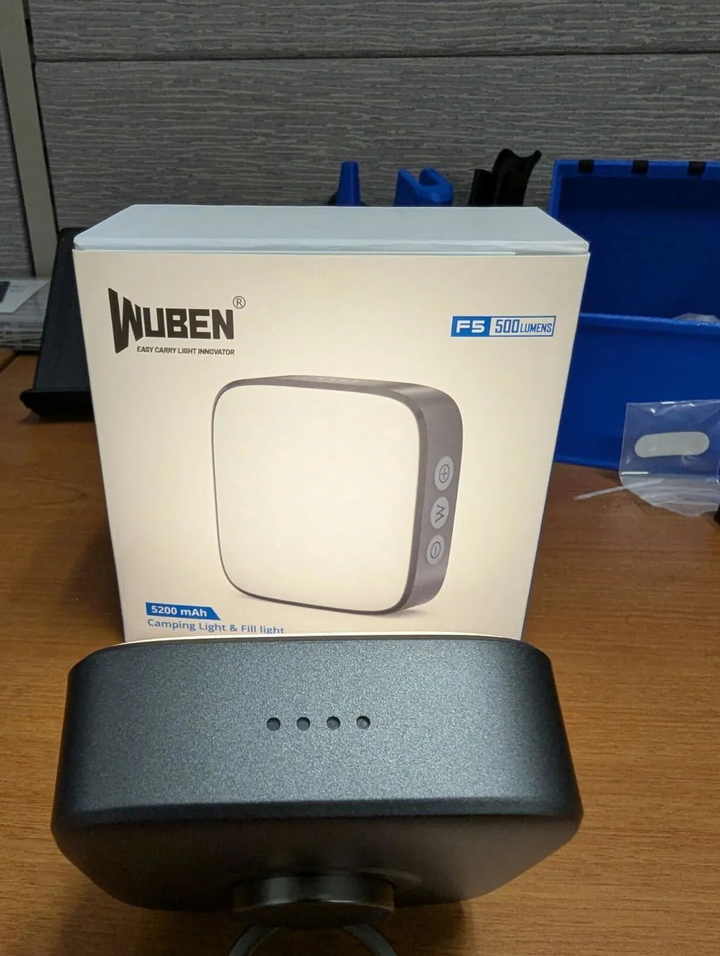 Wuben F5 campinglamp 500 lumen powerbank tent