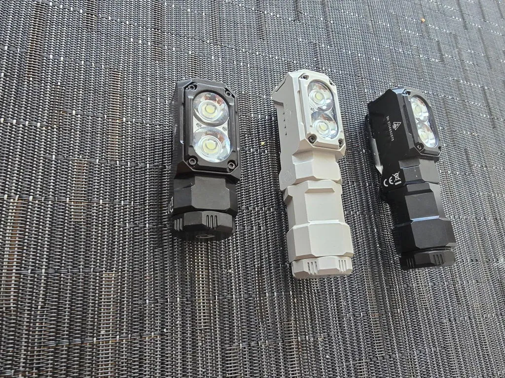 Wuben E7 hoofdlamp 1800 lumen zwart 6500K 80 gram
