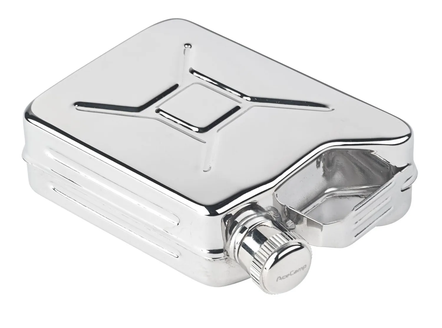 AceCamp Heupfles Jerrycan 150 ml 2-pack RVS