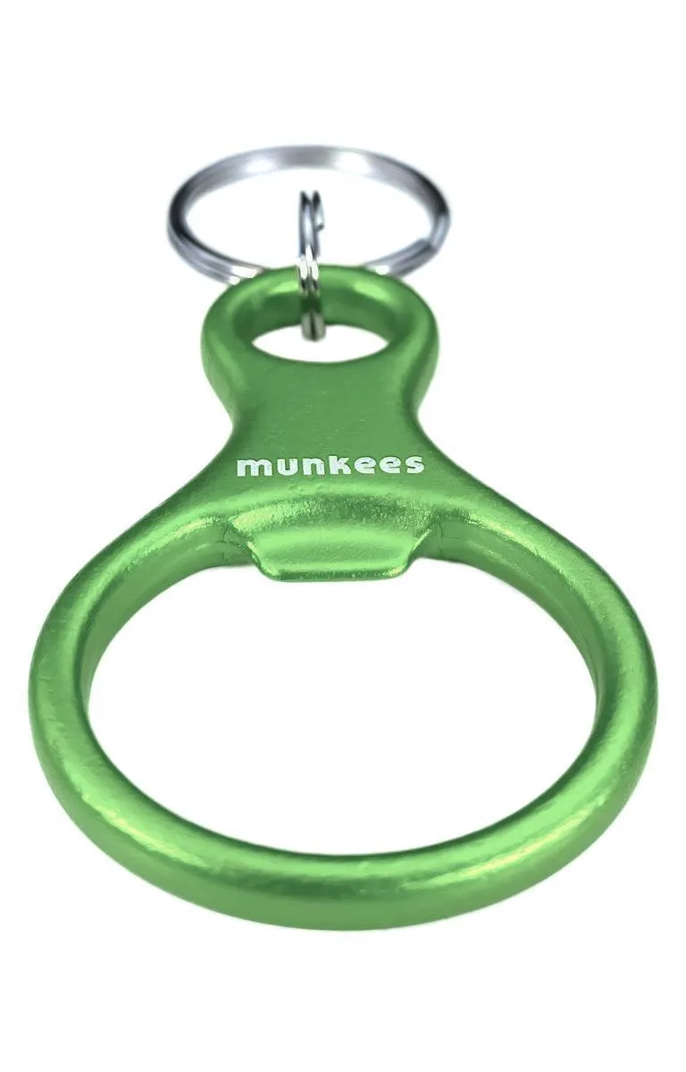 Munkees Acht Sleutelhanger Flesopener Zwart