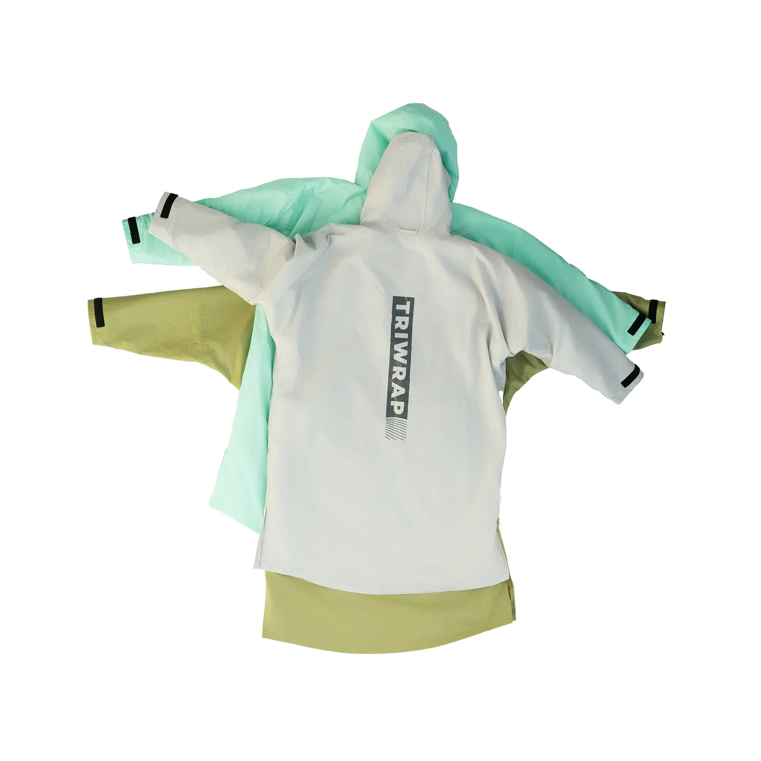 RidgeMonkey TriWrap Changing Robe poncho khaki leisteen