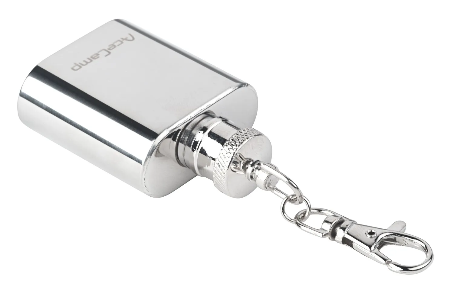 AceCamp Heupfles Sleutelhanger 30 ml RVS