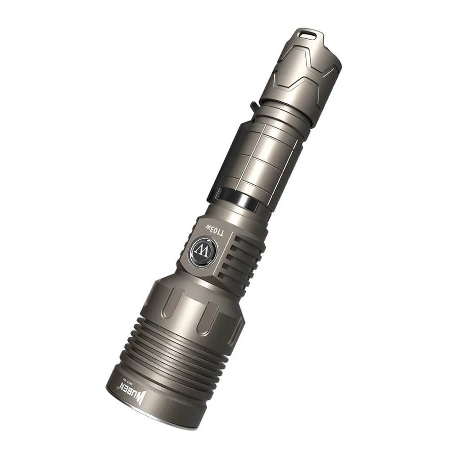 Wuben T103 Pro tactische zaklamp Zwart 1280 lumen