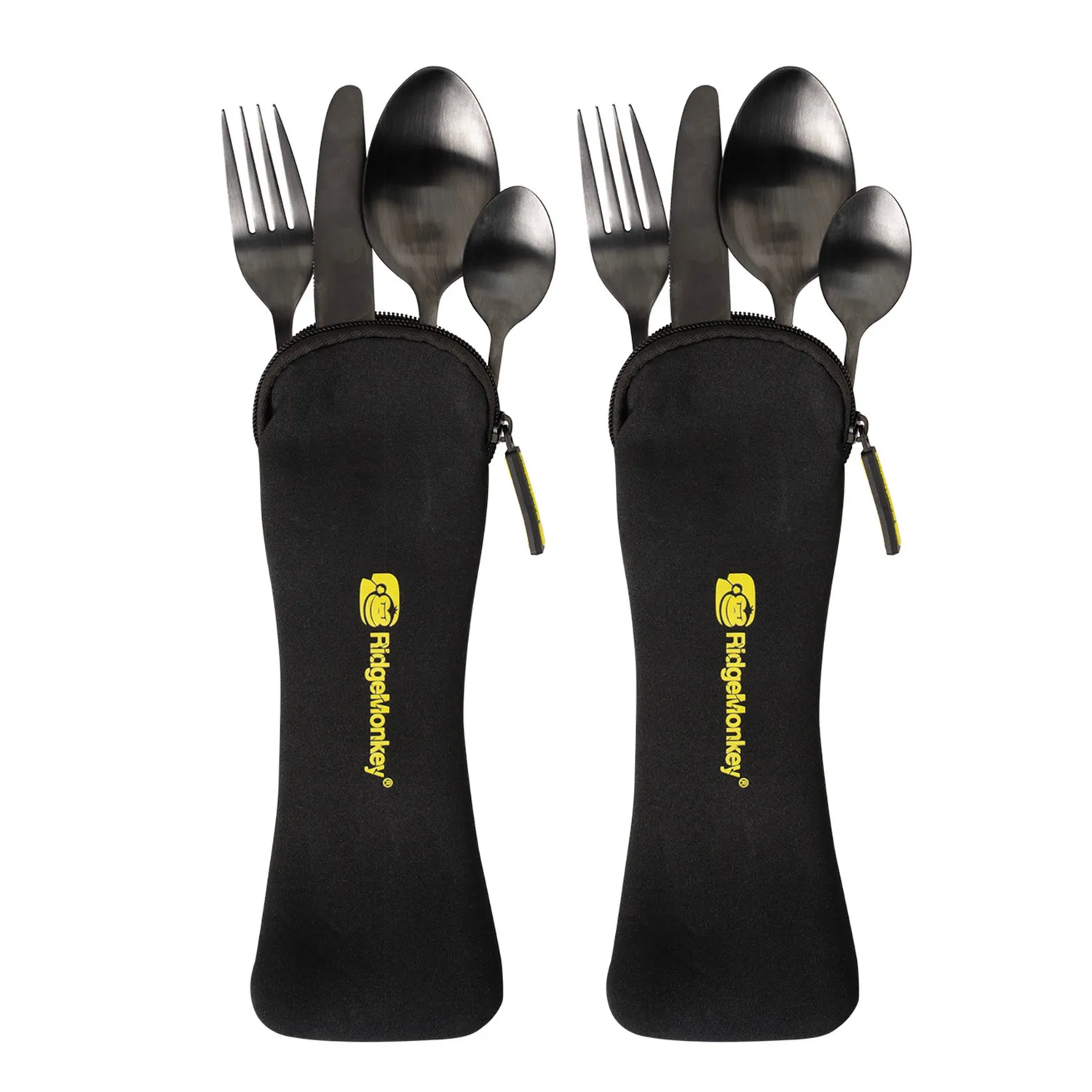 Ridgemonkey DLX Cutlery Set bestekset single krasvast