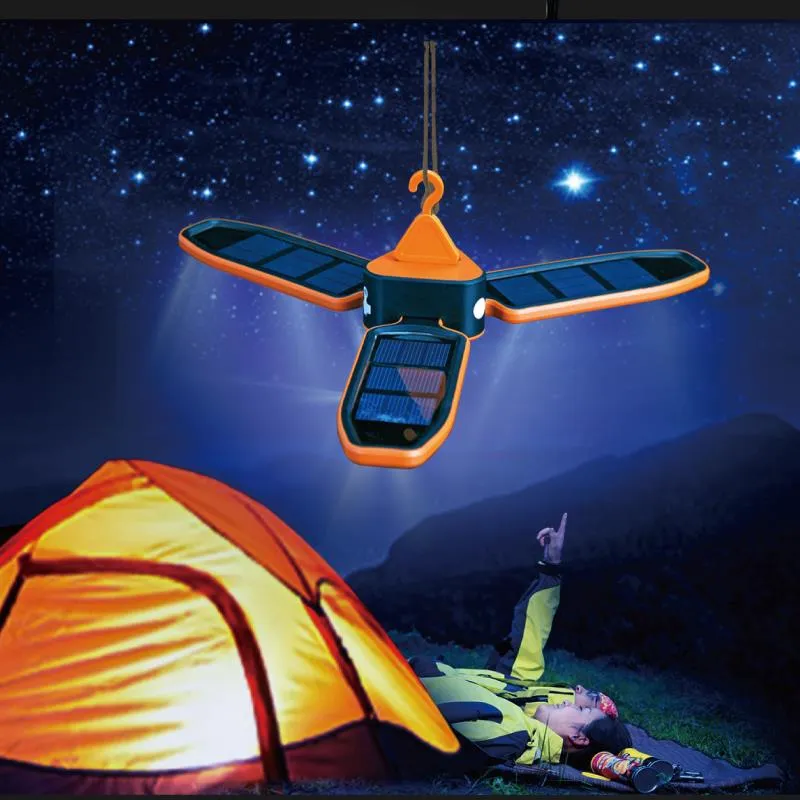 AceCamp Surya solarlamp opvouwbaar USB groen