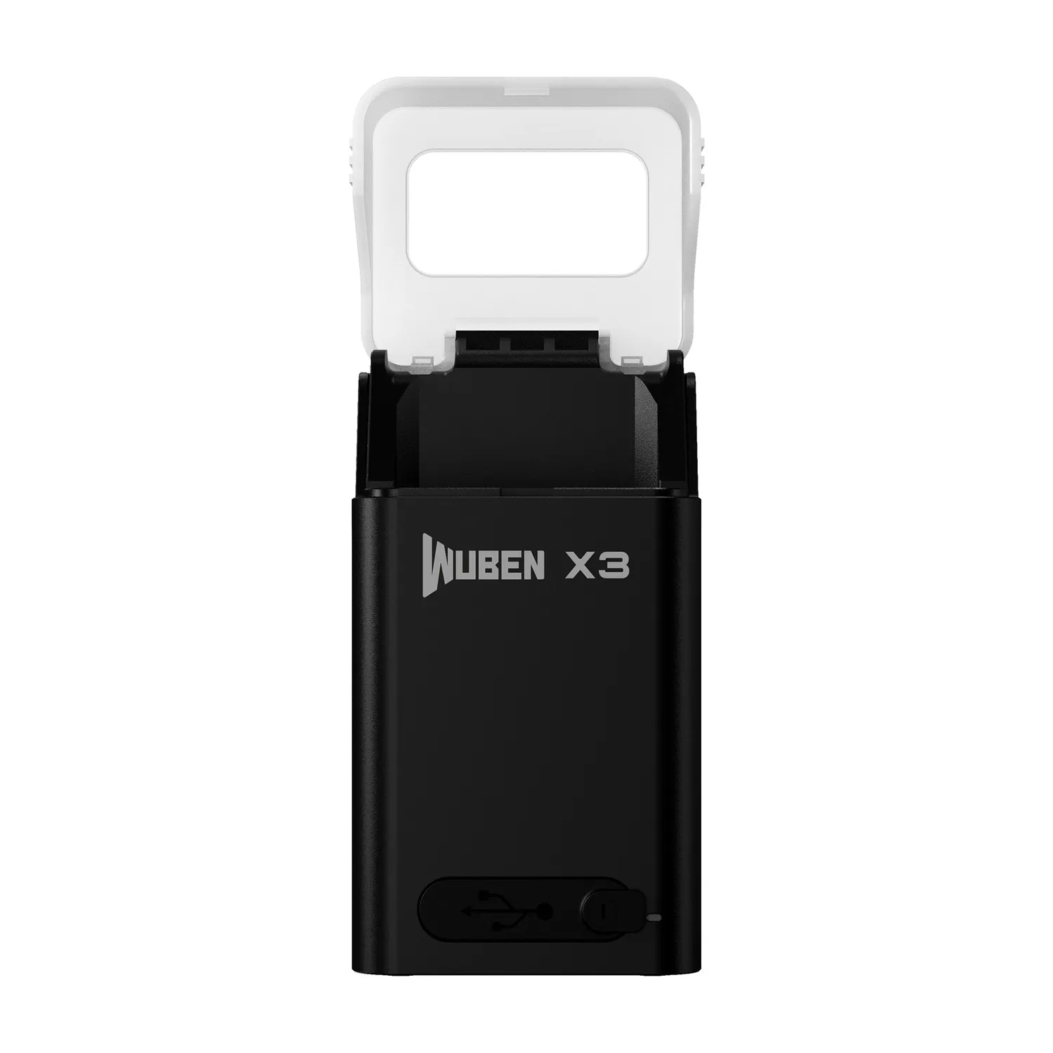 Wuben X3 Charging Box oplaadbox zwart draadloos