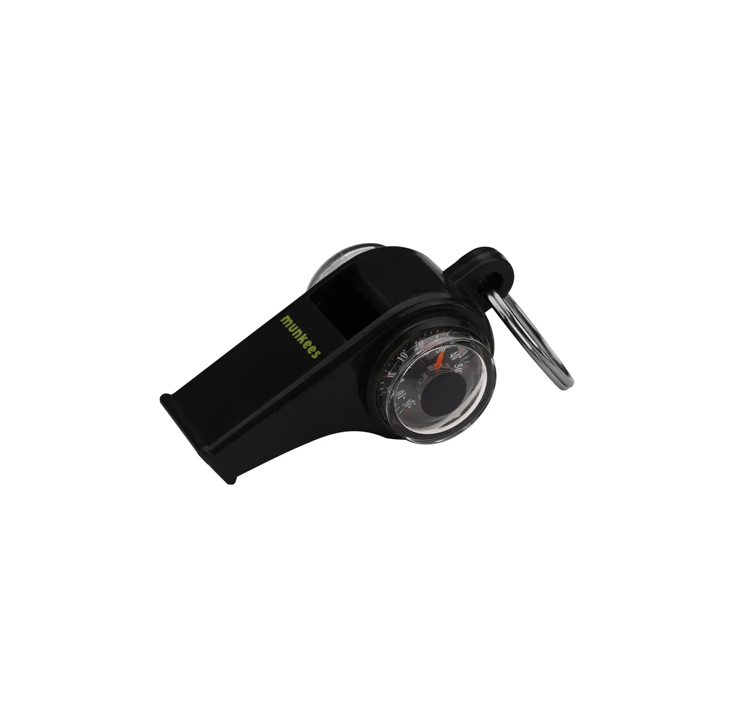 Munkees 3-in-1 fluitje kompas thermometer signaalfluit 20g