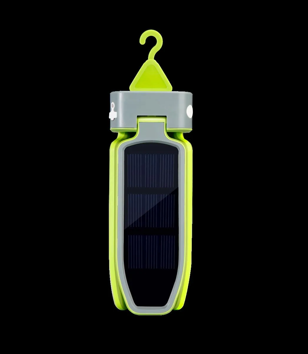AceCamp Surya solarlamp opvouwbaar USB groen