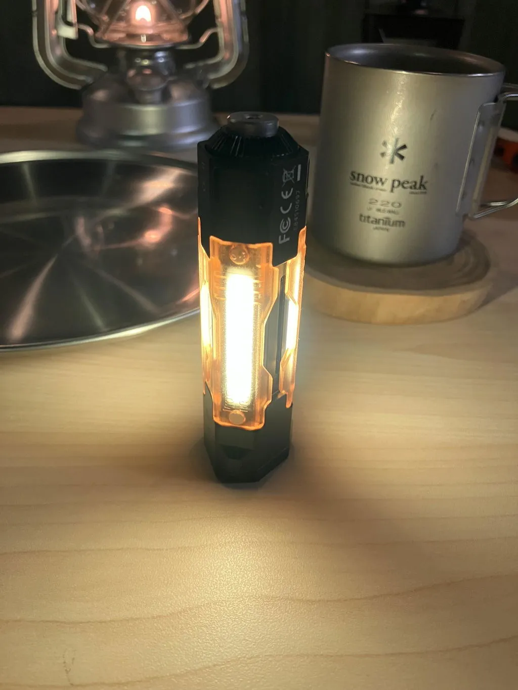 Wuben E8 EDC Zaklamp Zwart 1300 Lumen