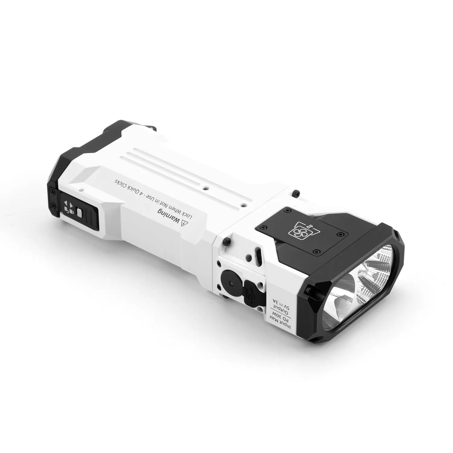 Wuben X1Pro EDC Zaklamp Zwart 12300 Lumen