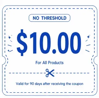 Wuben $10 OFF punten tegoedbon 10 dollar