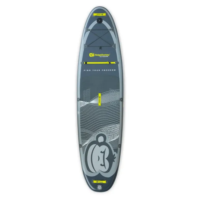 Ridgemonkey Freedom 106 opblaasbaar supboard jet-slate 150 kg