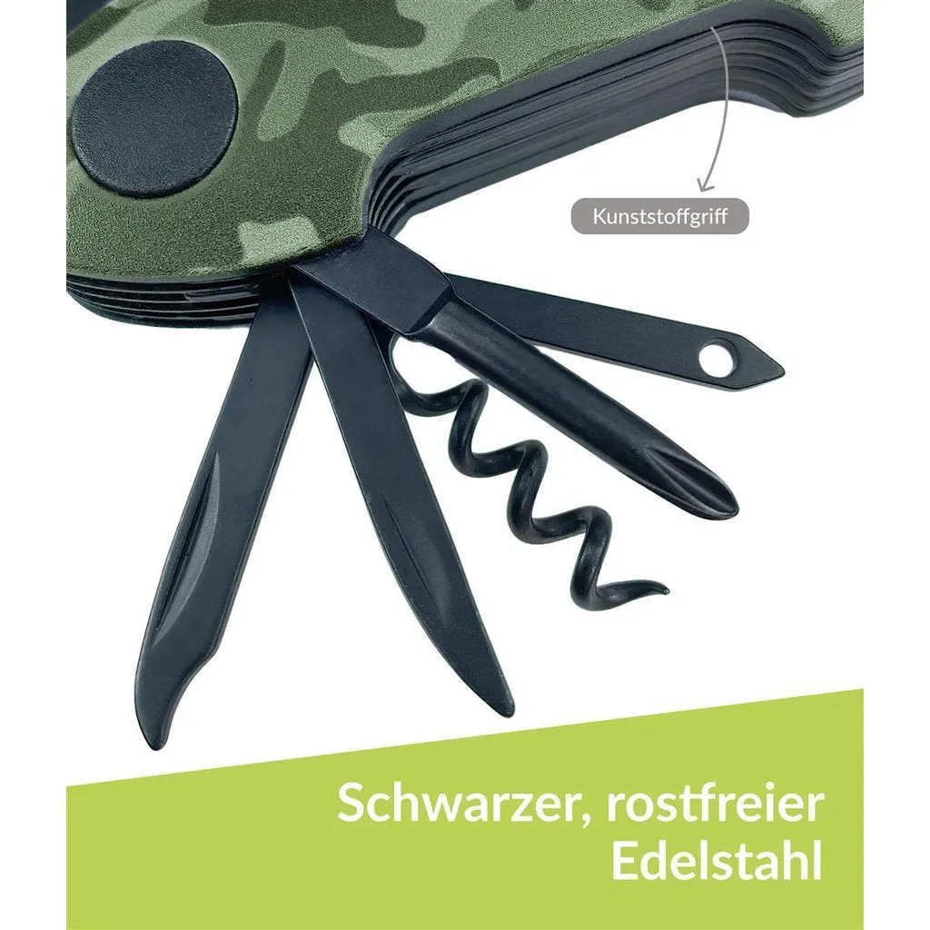 Munkees 25795 zakmes camouflage 15 functies