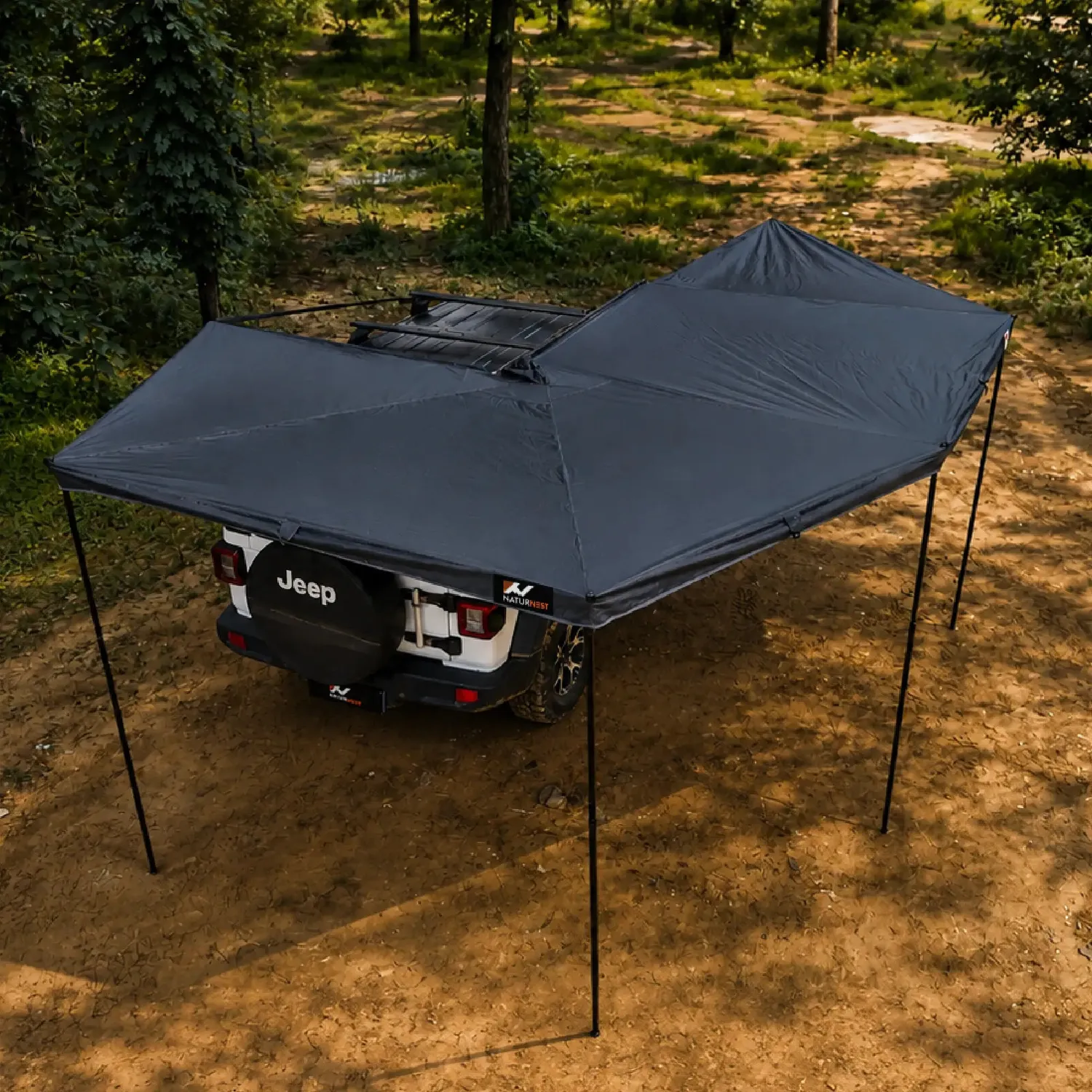 Naturnest 270 Plus X-TEND luifel 13 m2 bijrijder