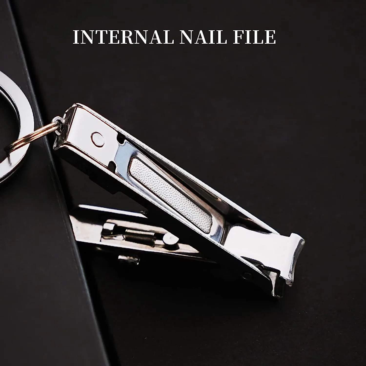Munkees ultradunne mini nagelknipper sleutelhanger