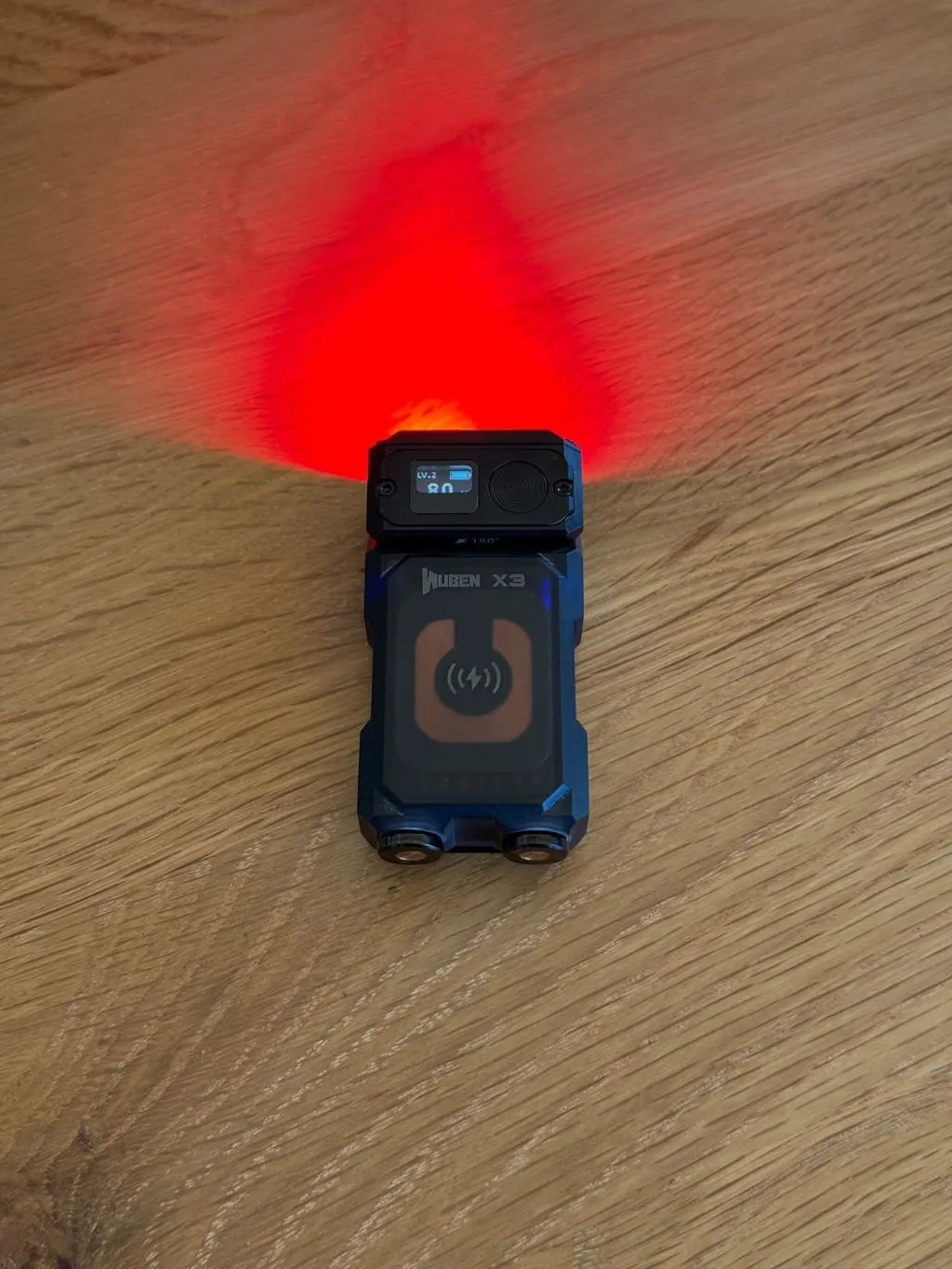 Wuben Lightok X3 mini zaklamp 700 lumen zwart