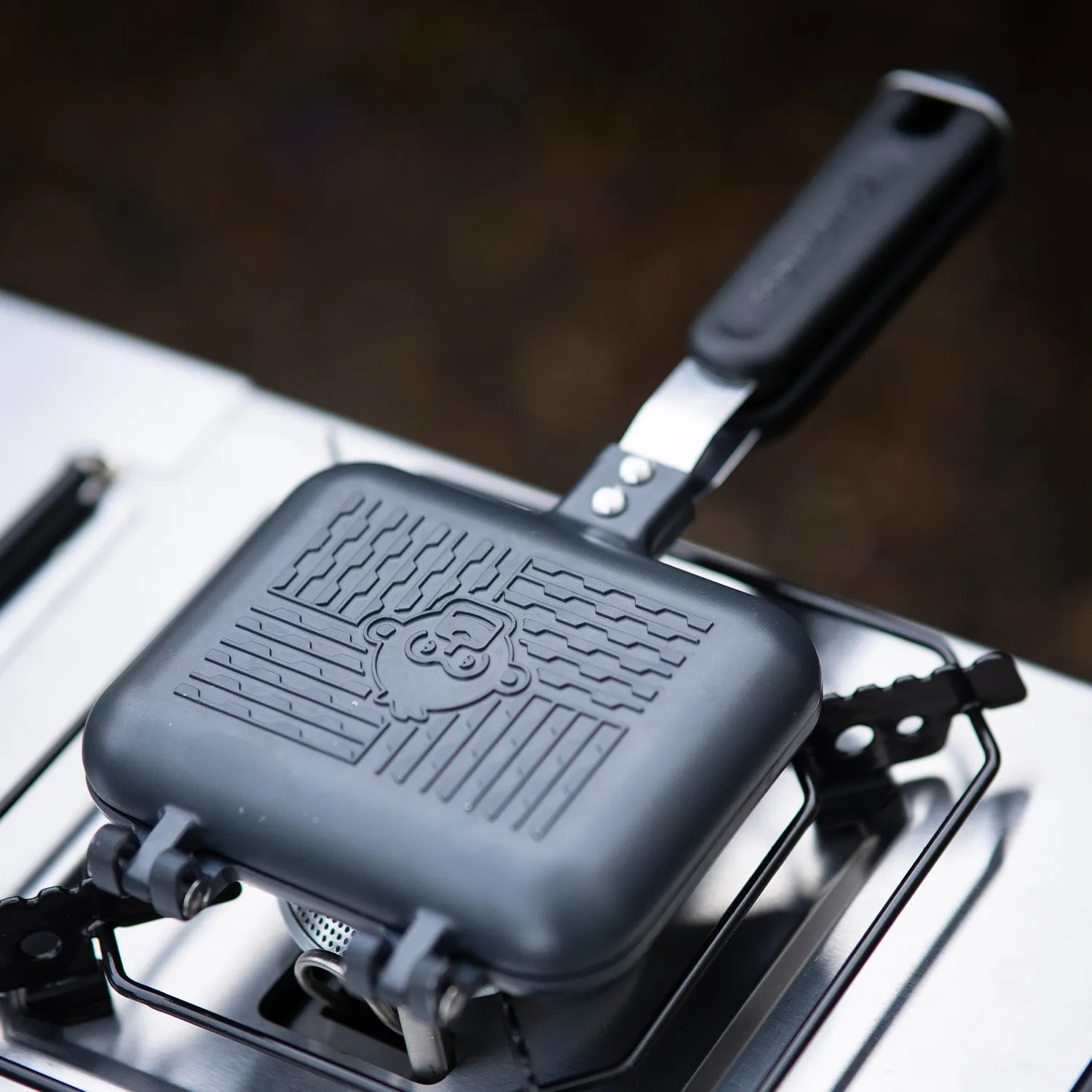 RidgeMonkey CrimPanZee tosti-ijzer met krimprand