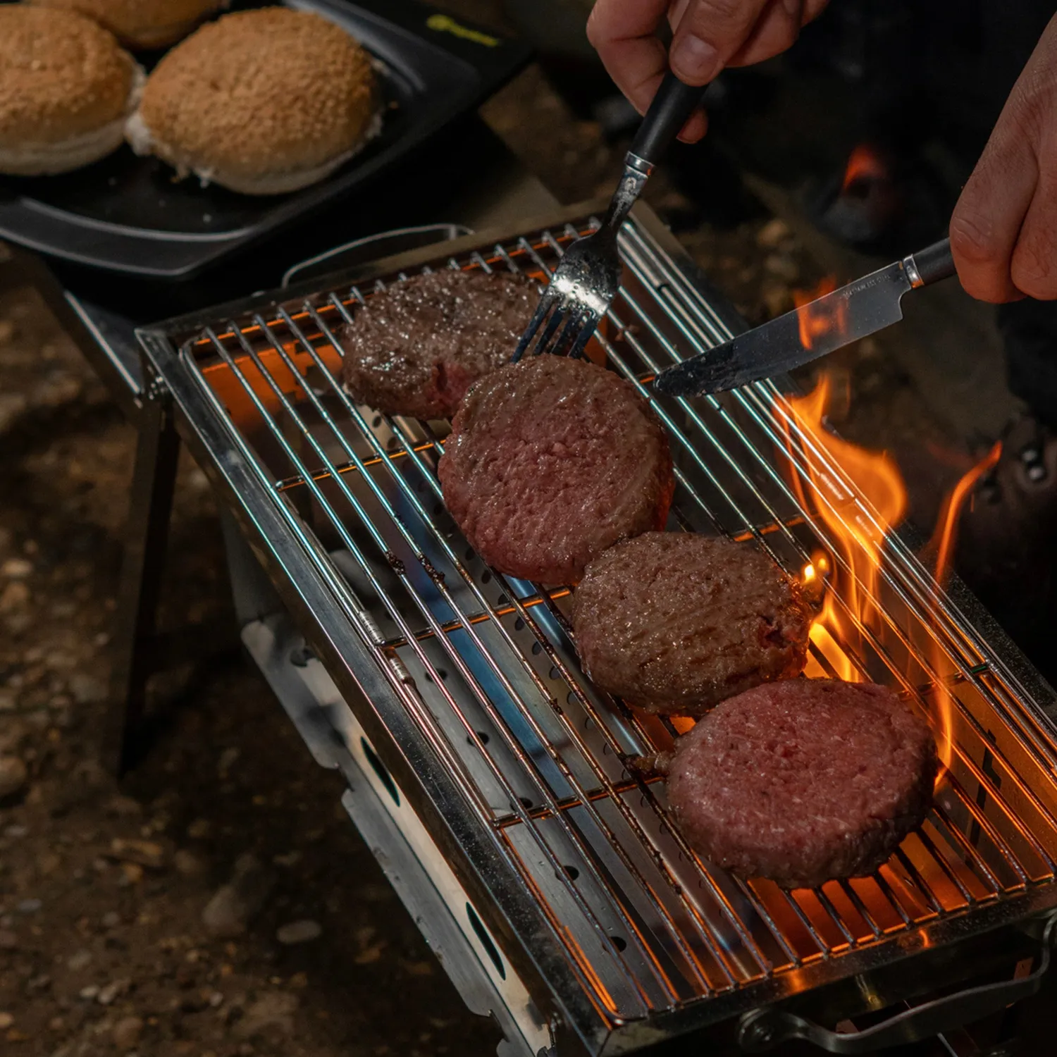 Ridgemonkey Grilla BBQ barbecue dual fuel roestvrijstaal