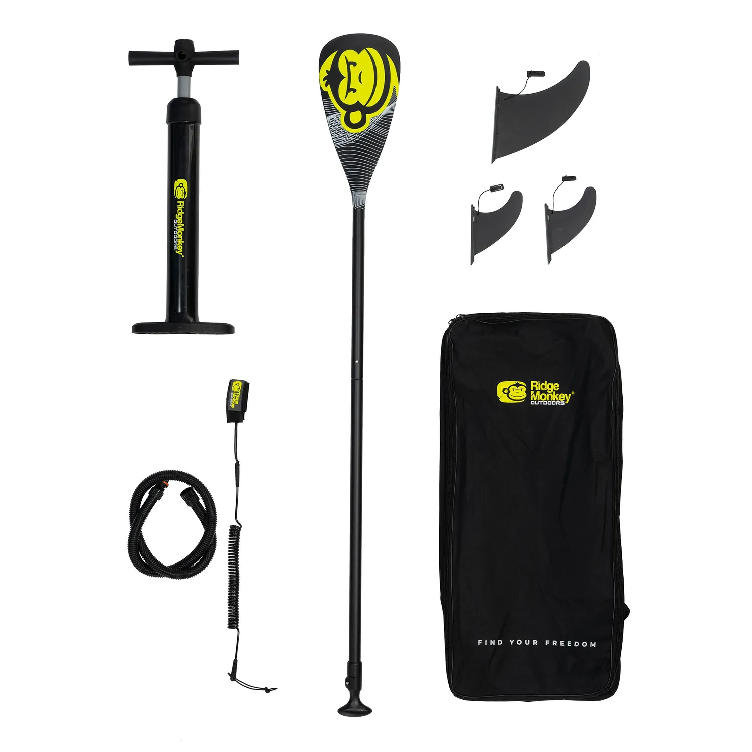 Ridgemonkey Freedom 106 opblaasbaar supboard leisteen-citrus 150 kg