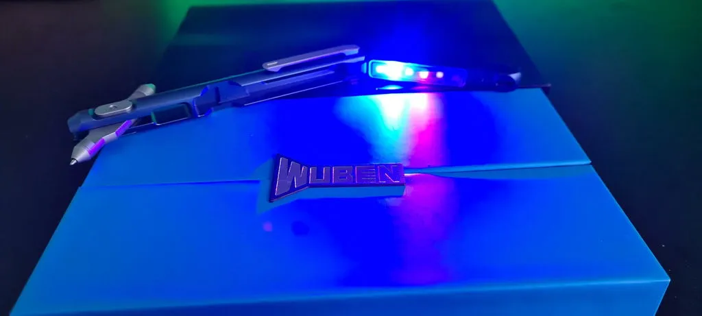 Wuben E61 Gecko penlight zwart oplaadbaar 130lm