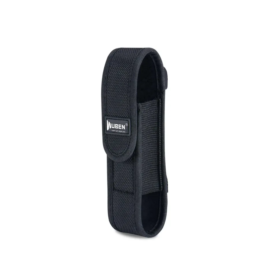 Wuben AS5 nylon zaklamp holster zwart