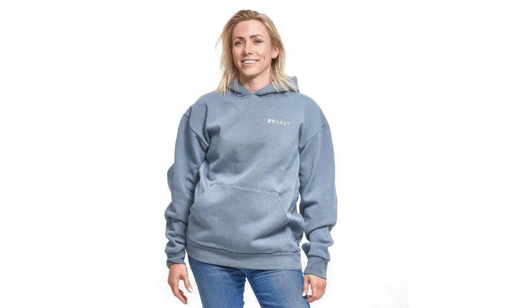 Hest Rigs We Dig hoodie katoen verzwaard unisex
