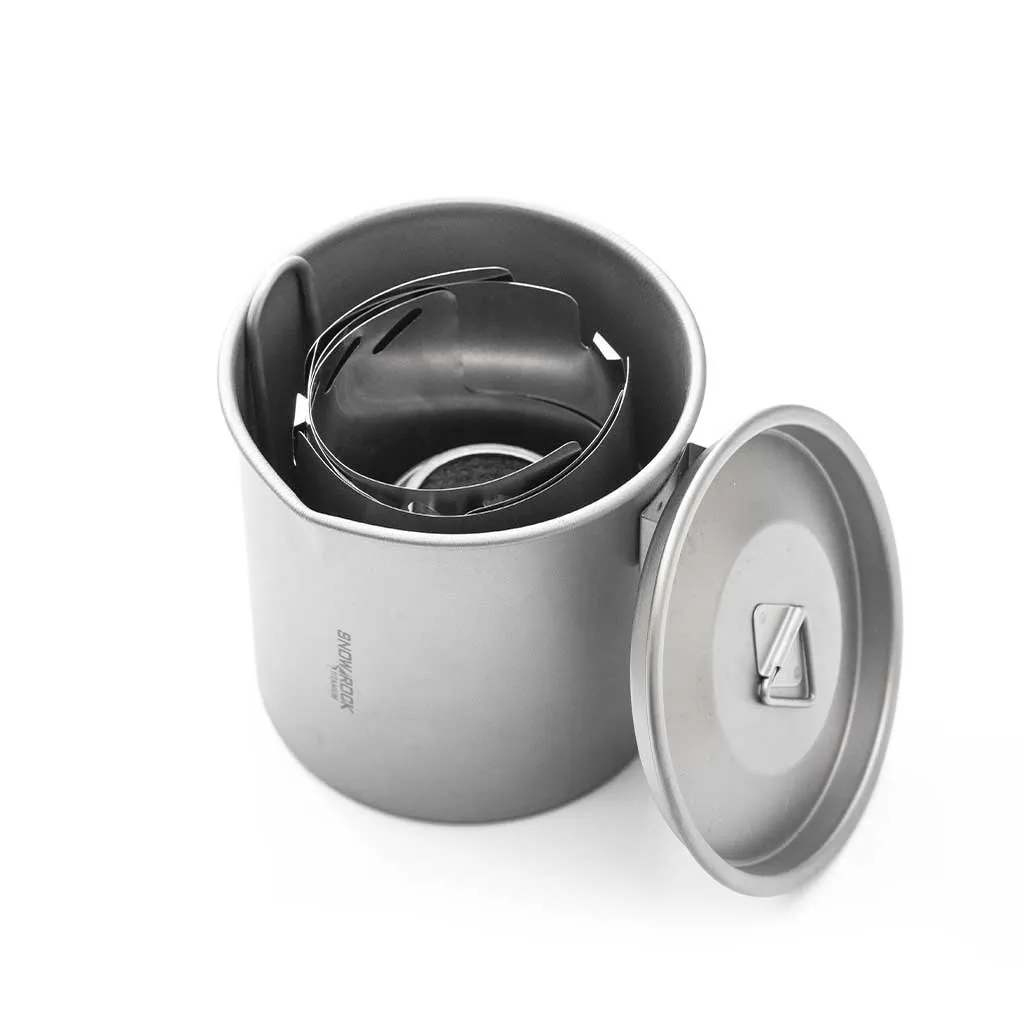 3F UL Gear Conical kookset alcoholbrander 750ml titanium