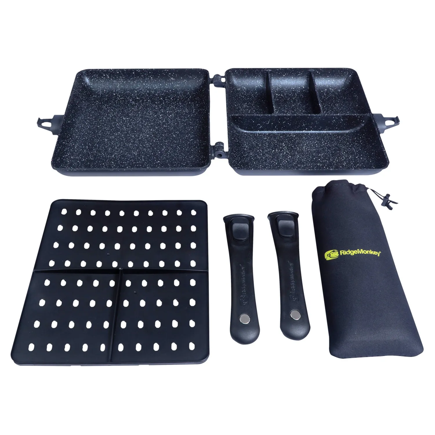 Ridgemonkey Connect Combi & Steamer XXL pannenset Granite