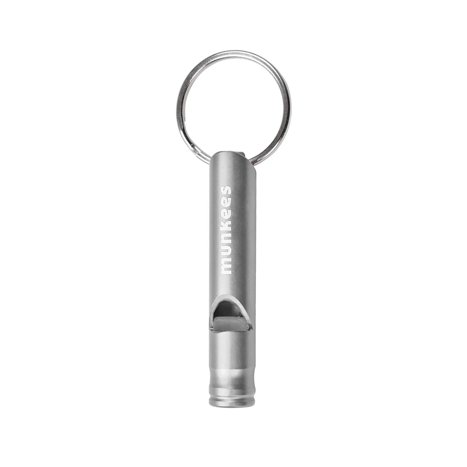Munkees signaalfluitje aluminium klein 47 mm 5 g