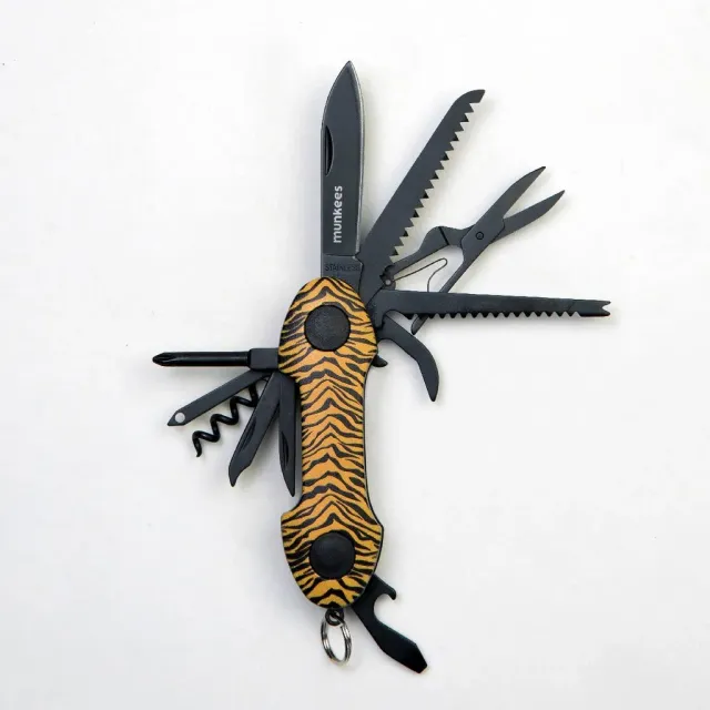 Munkees Tiger 15-functies zakmes multitool
