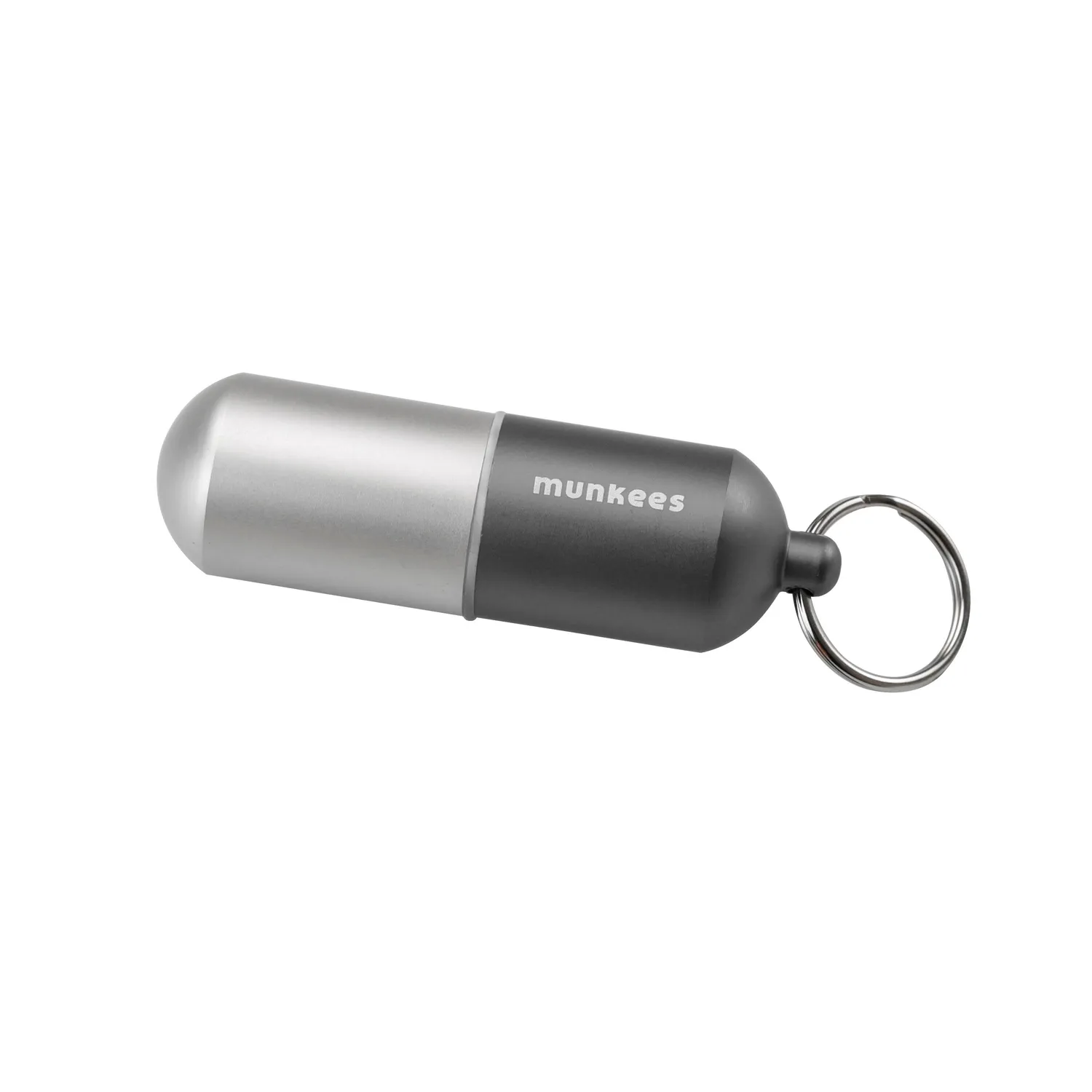 Munkees waterdichte capsule L aluminium 25x88 mm