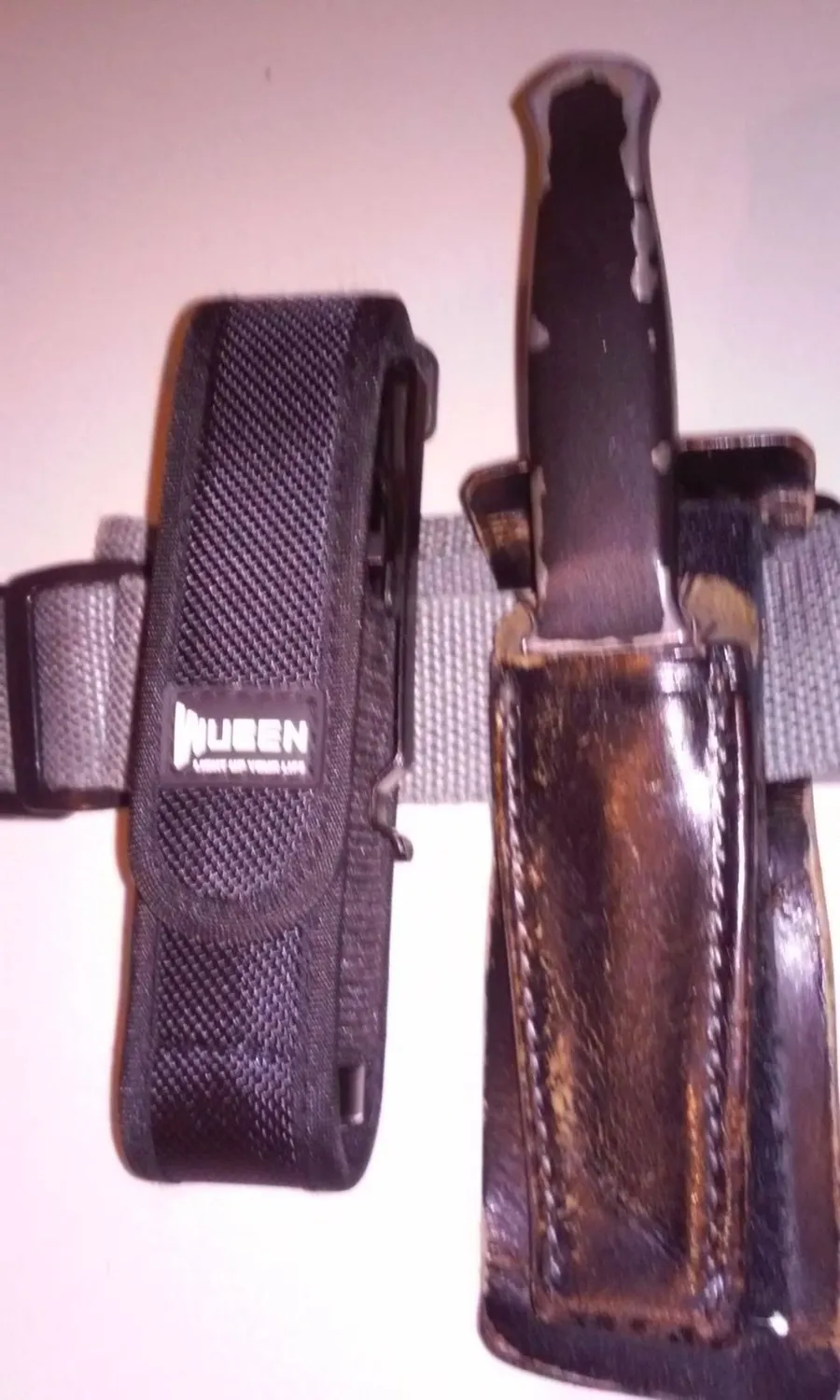 Wuben AS6 holster nylon lampfoedraal zwart