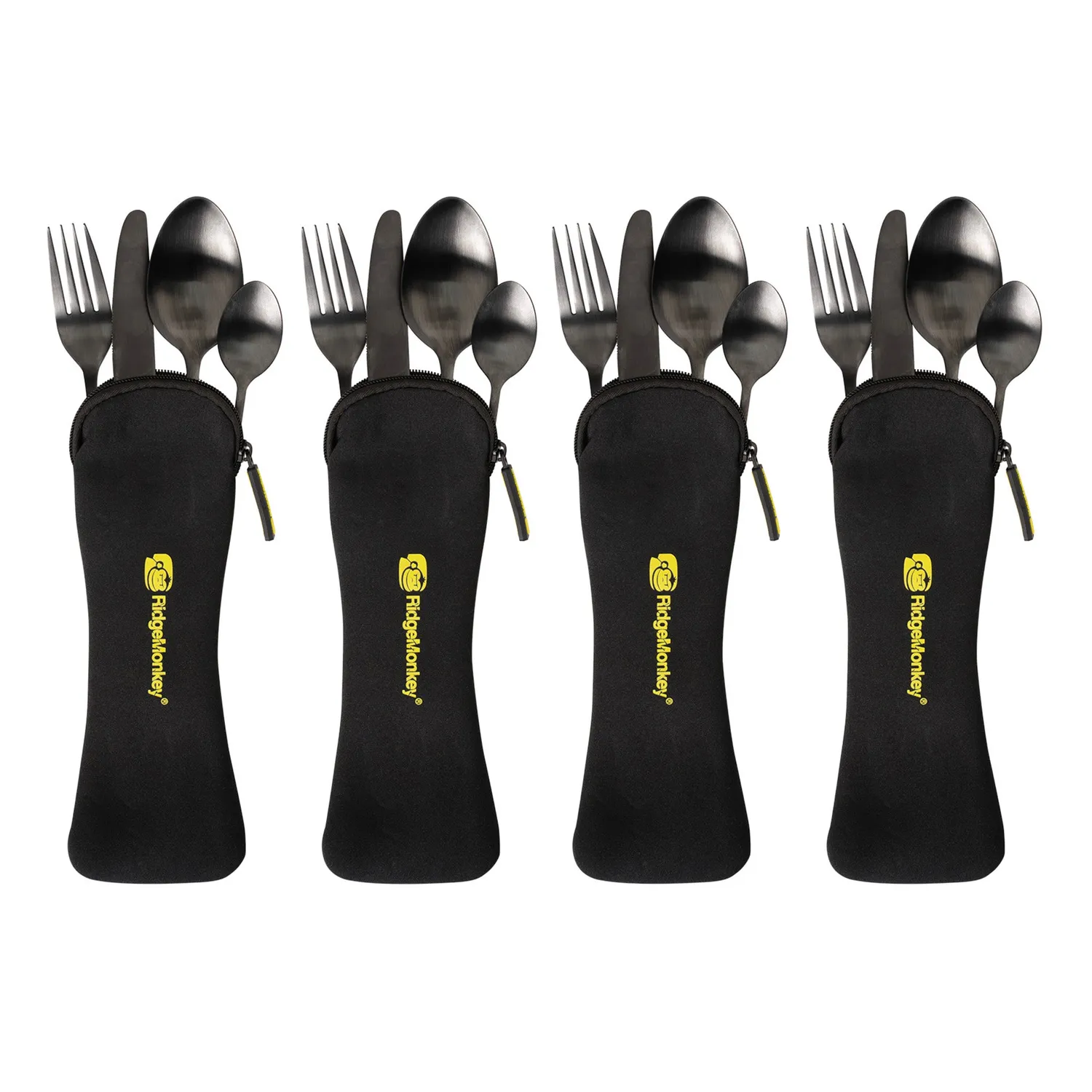 Ridgemonkey DLX Cutlery Set bestekset single krasvast