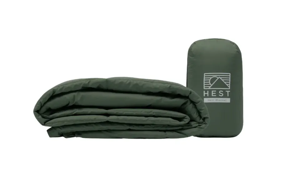 Hest Nest Blanket kampeerdeken synthetisch cilantro