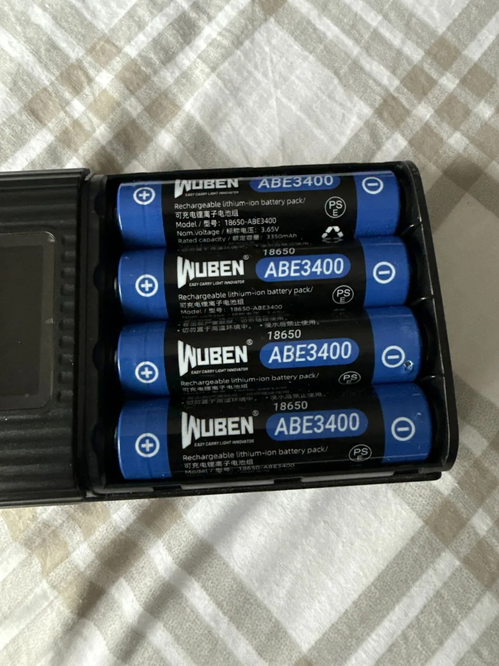 Wuben G5 sleutelhanger zaklamp 400 lumen groen
