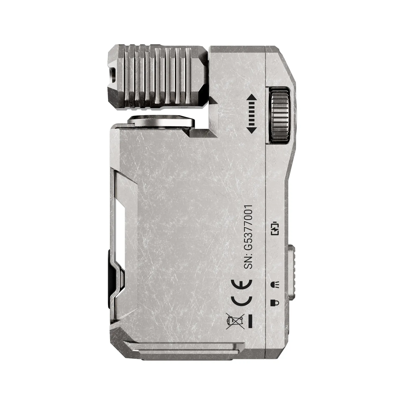 Wuben G5 Titanium zaklamp 400 lumen oplaadbaar