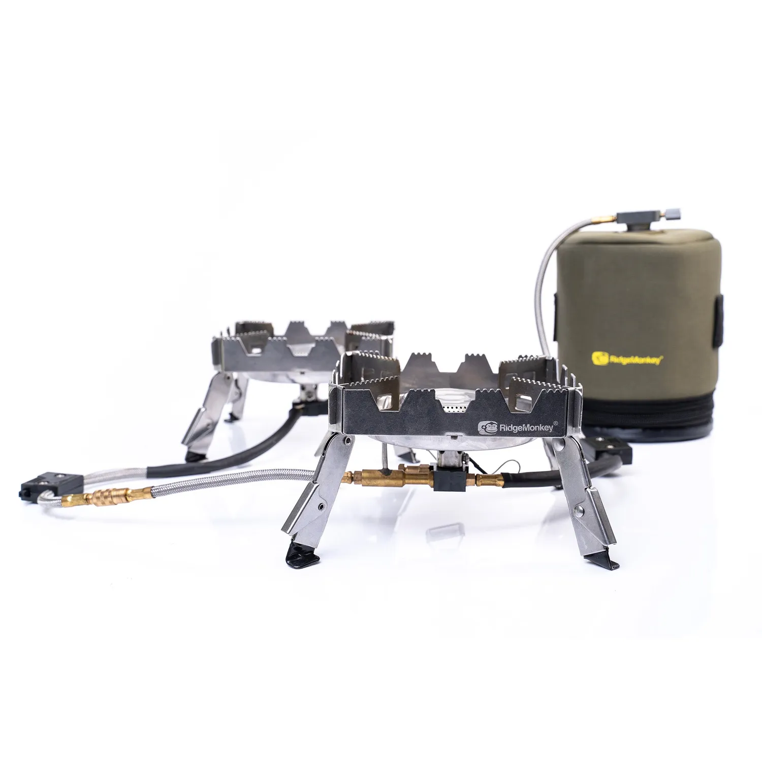 RidgeMonkey Quad Stove Pro gasbrander 2700W