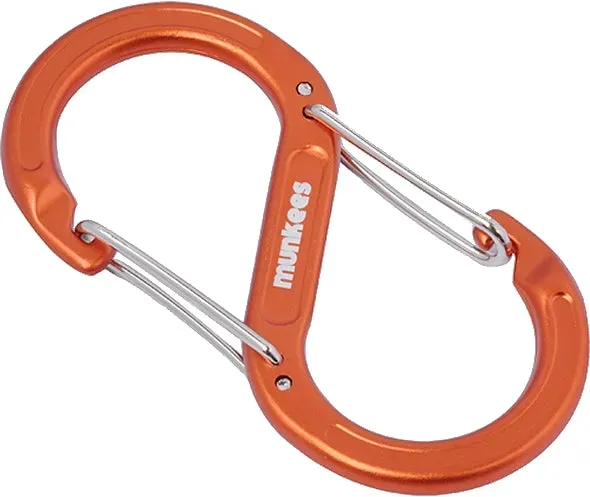 Munkees S-Karabijnhaak Sleutelhanger Blauw