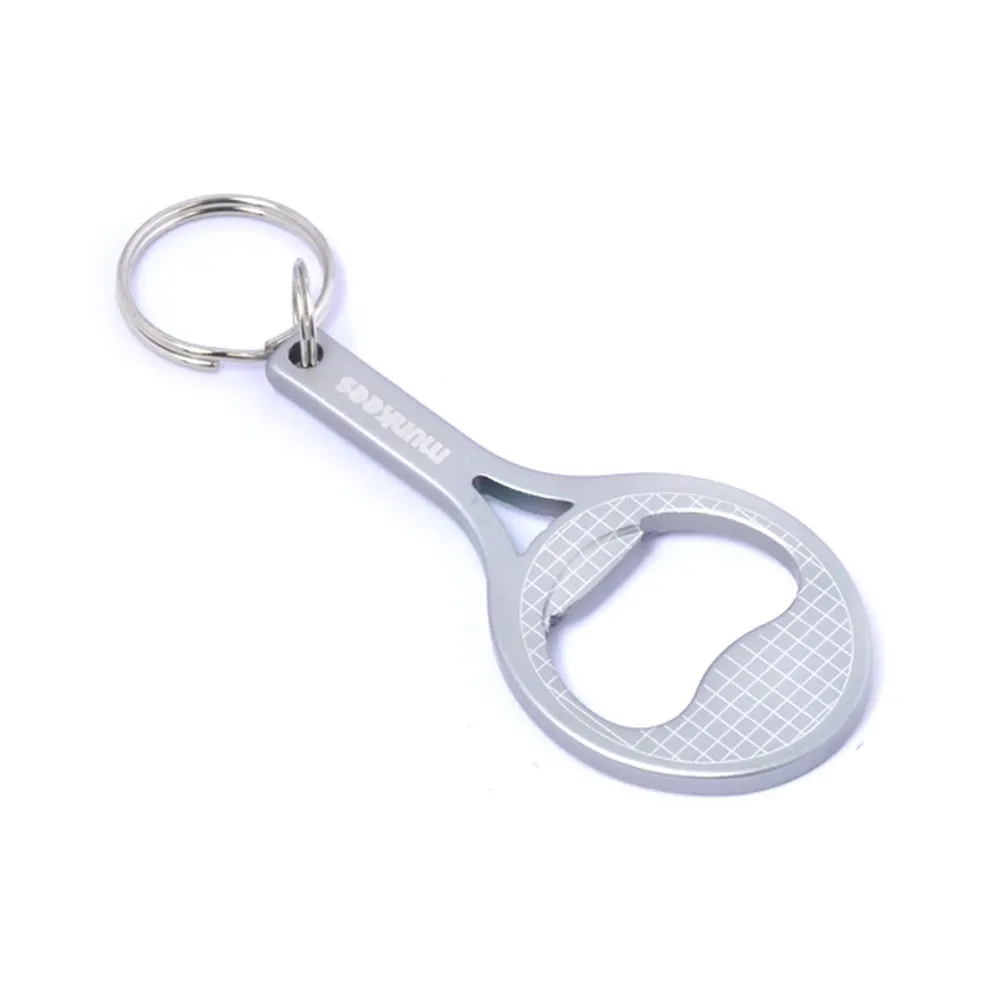 Munkees Tennis Sleutelhanger met Flessenopener Aluminium