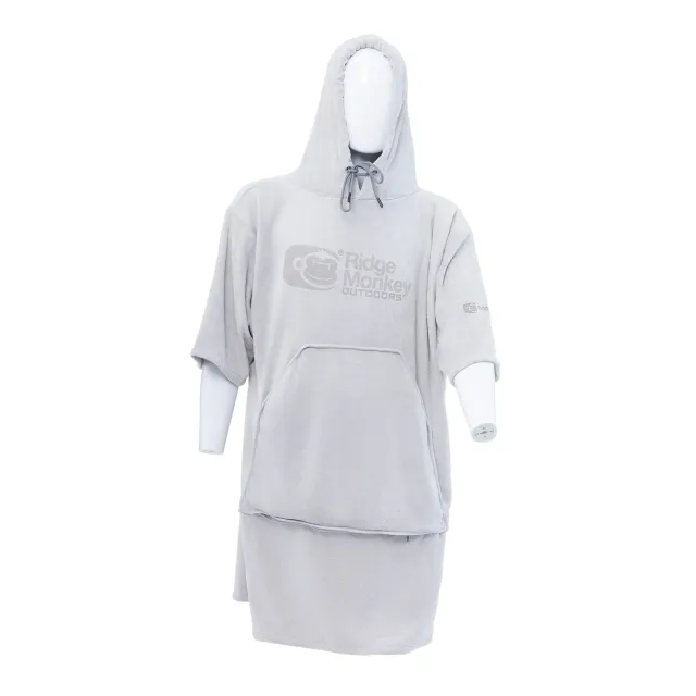 Ridgemonkey Poncho Towel poncho handdoek leisteen warm