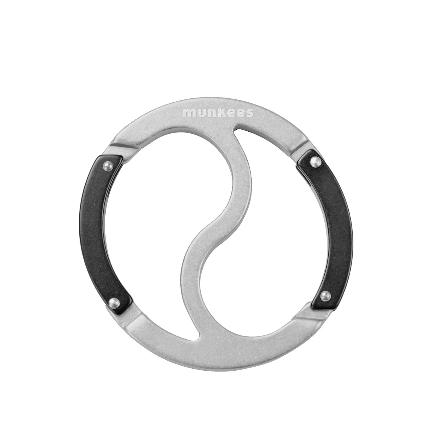 Munkees Yin Yang karabijnhaak mini verrassingskleur